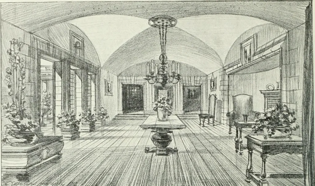 An illustration from Studio international, 1893, leaf 225