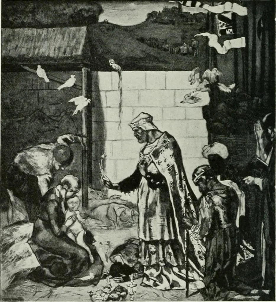 An illustration from Studio international, 1893, leaf 227