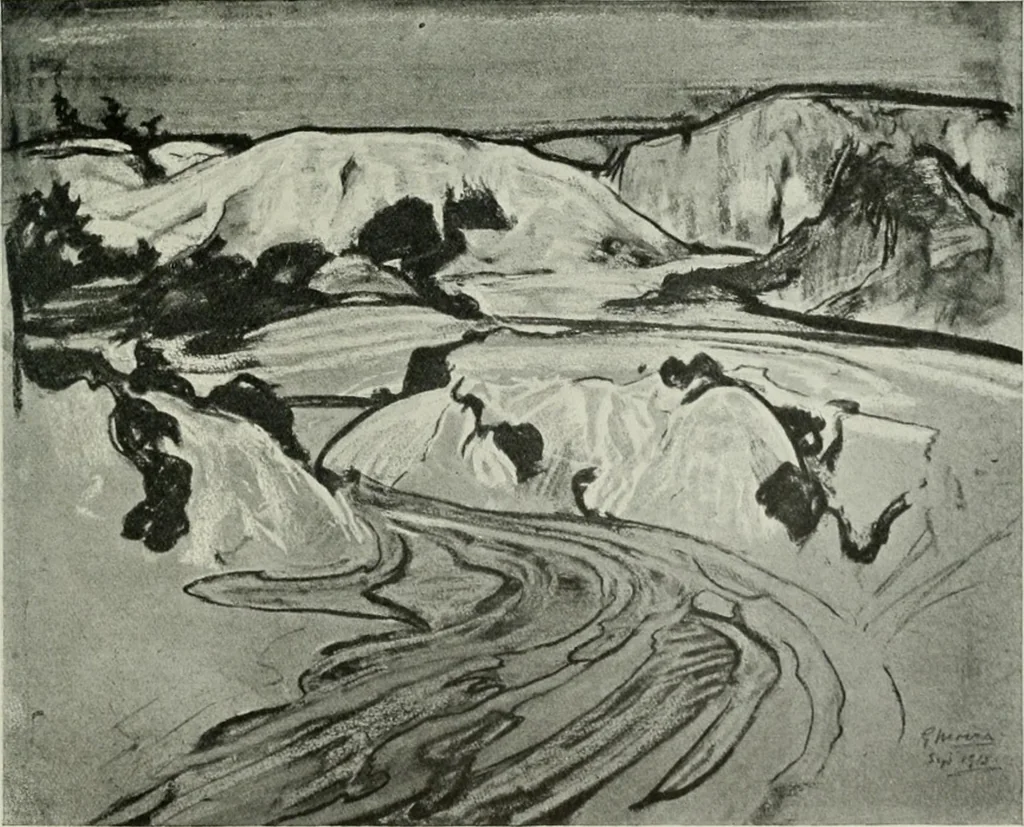 An illustration from Studio international, 1893, leaf 230