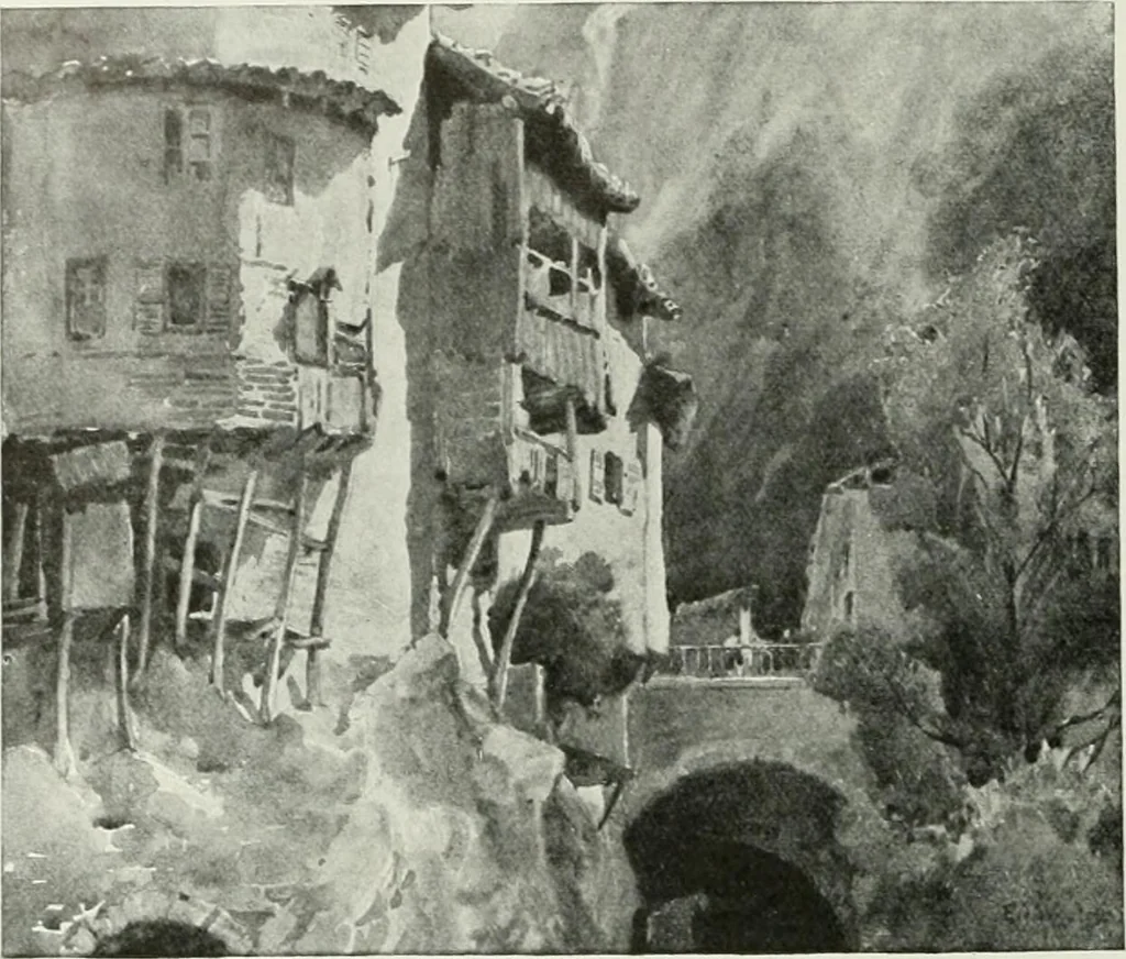 An illustration from Studio international, 1893, leaf 233