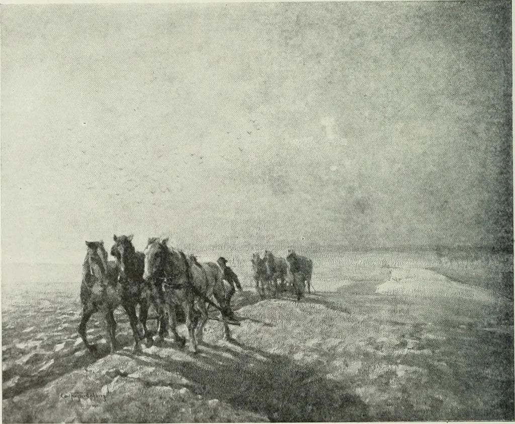 An illustration from Studio international, 1893, leaf 235