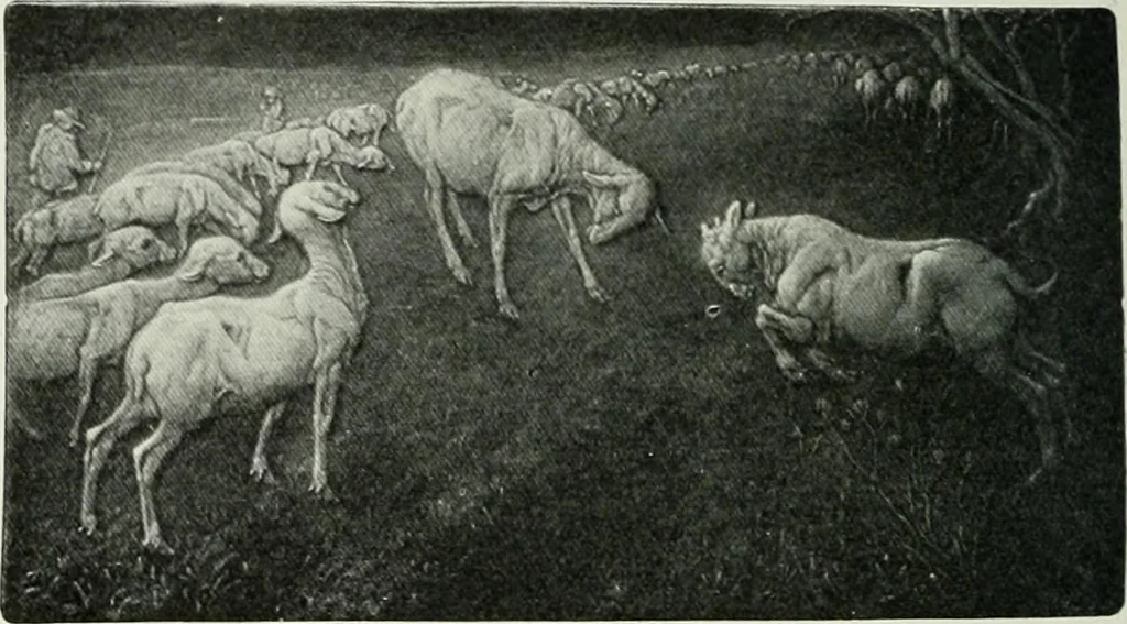 An illustration from Studio international, 1893, leaf 243