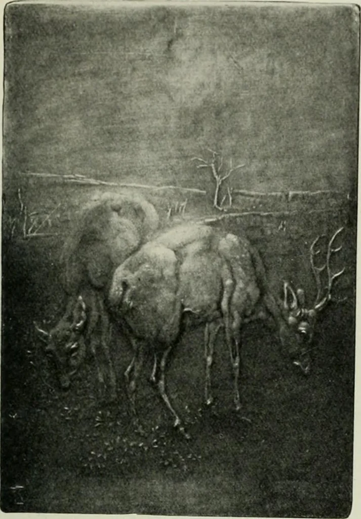An illustration from Studio international, 1893, leaf 244