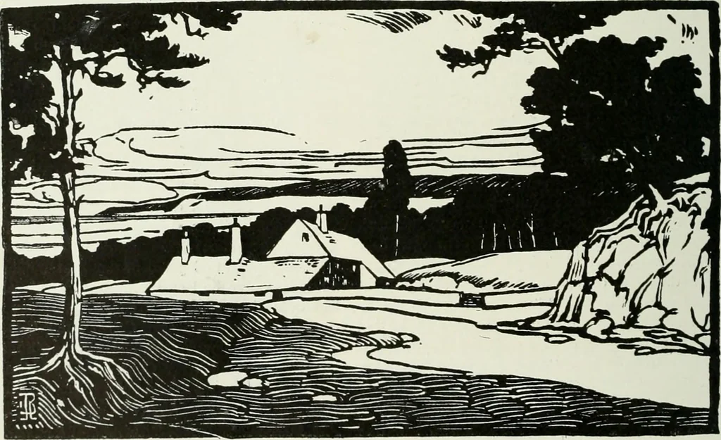 An illustration from Studio international, 1893, leaf 247