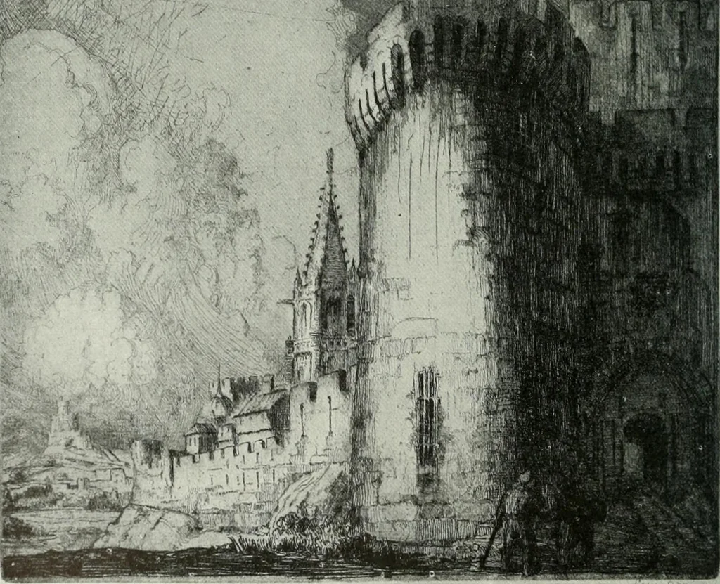 An illustration from Studio international, 1893, leaf 25