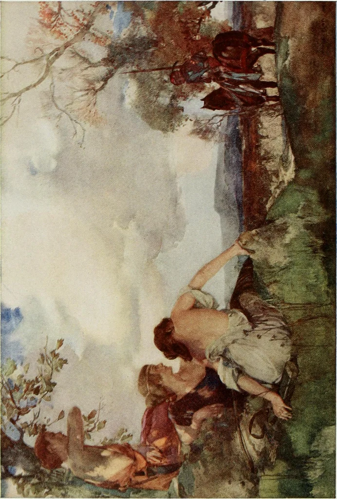 An illustration from Studio international, 1893, leaf 257