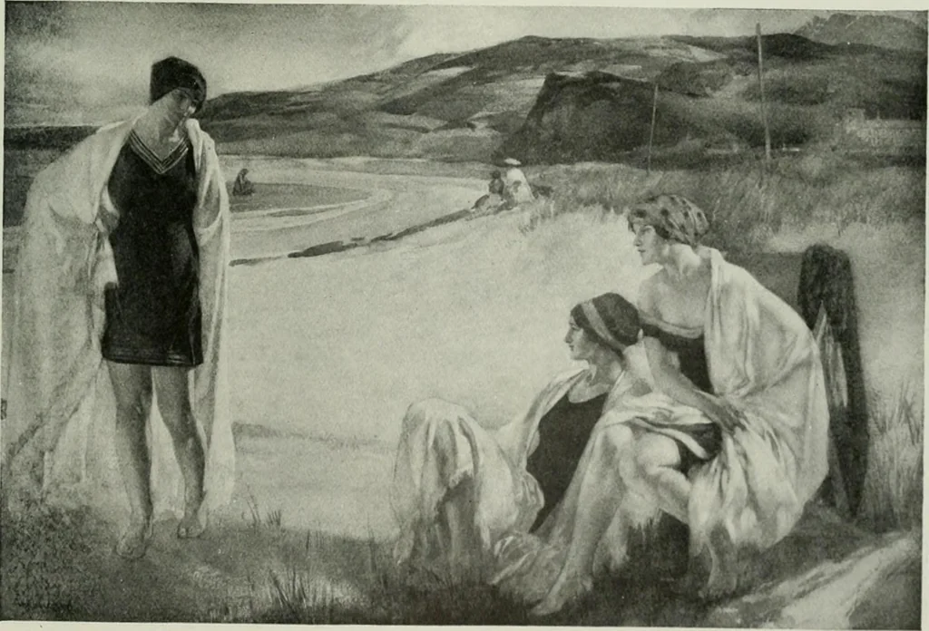 An illustration from Studio international, 1893, leaf 258