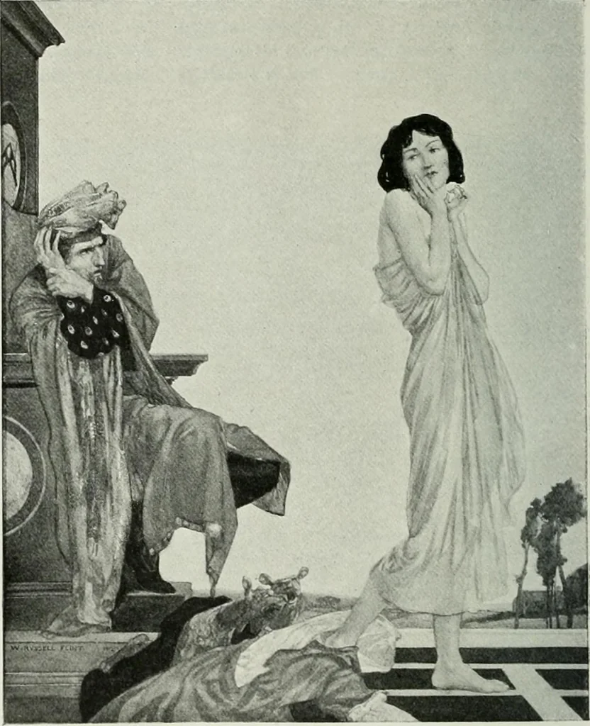 An illustration from Studio international, 1893, leaf 263