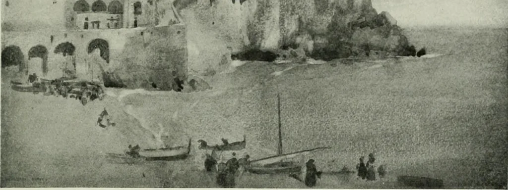 An illustration from Studio international, 1893, leaf 266