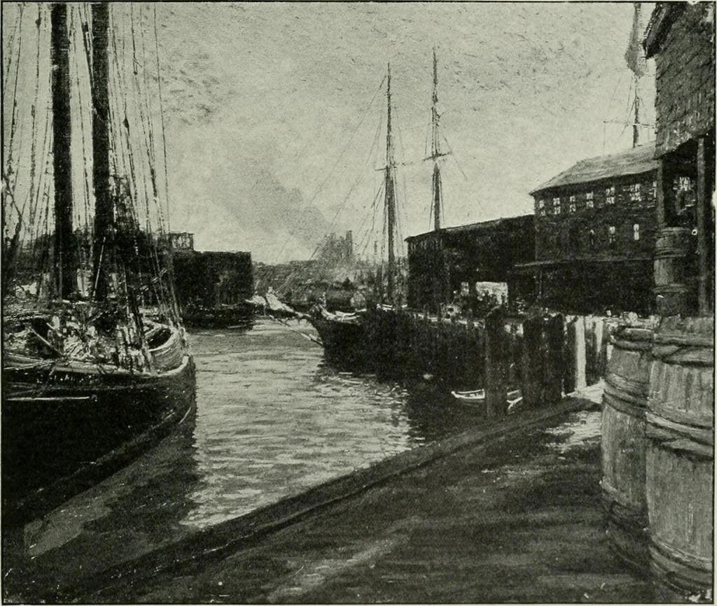 An illustration from Studio international, 1893, leaf 278