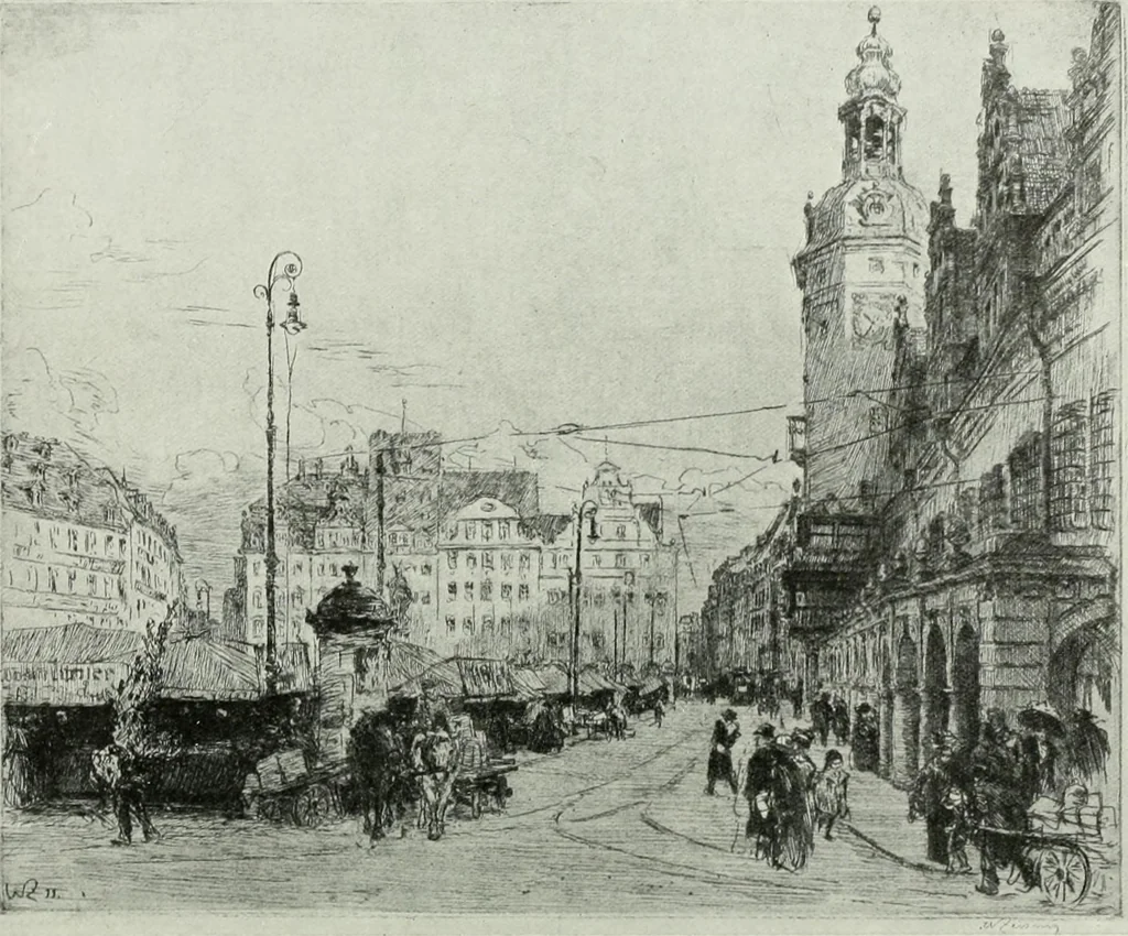 An illustration from Studio international, 1893, leaf 287
