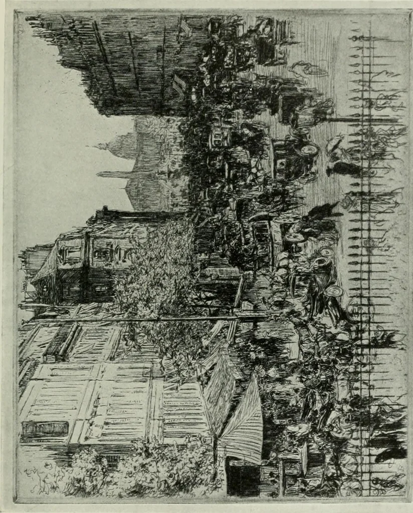 An illustration from Studio international, 1893, leaf 288