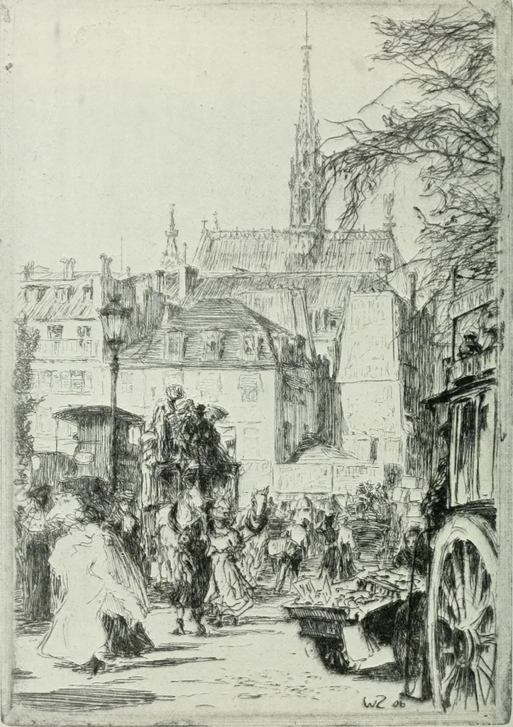 An illustration from Studio international, 1893, leaf 289