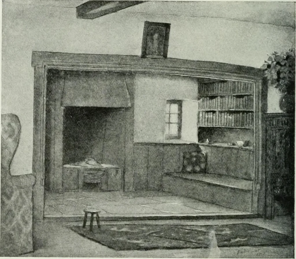 An illustration from Studio international, 1893, leaf 295
