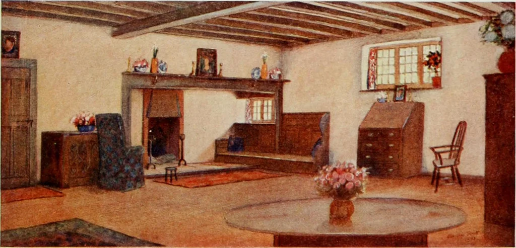 An illustration from Studio international, 1893, leaf 296