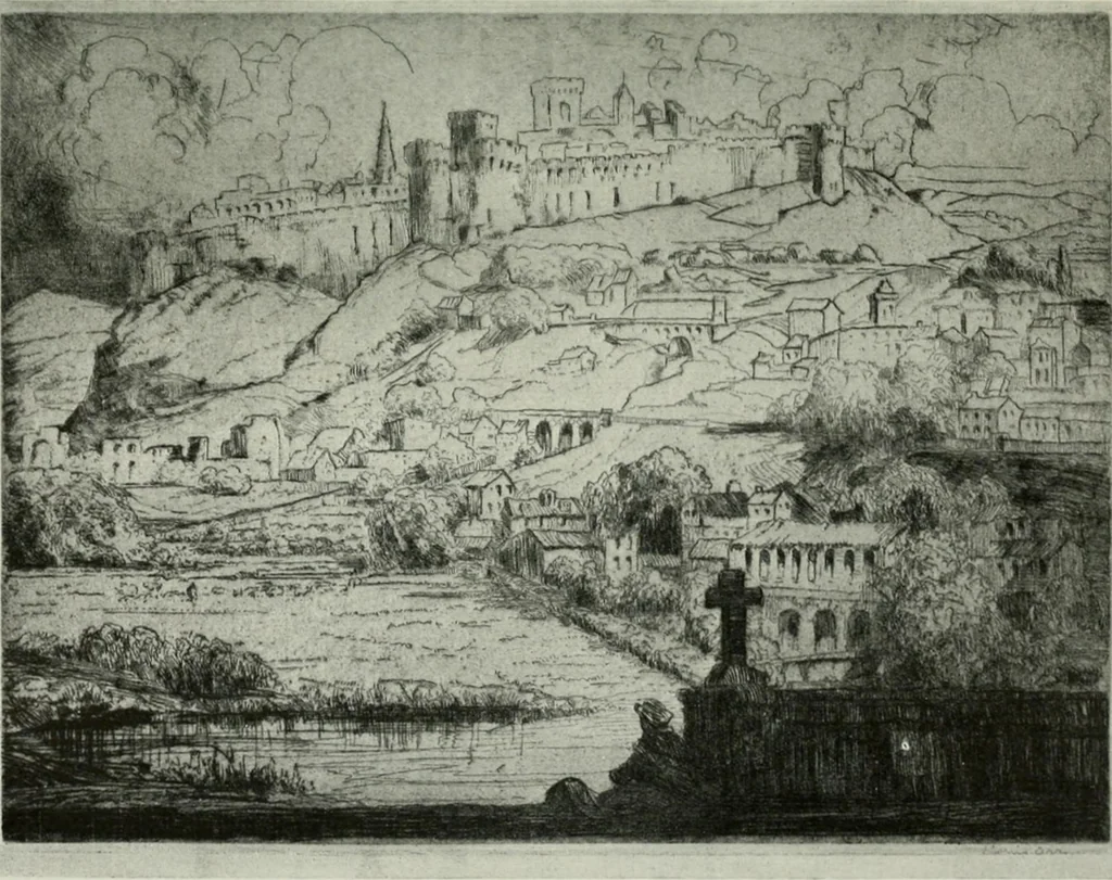 An illustration from Studio international, 1893, leaf 30