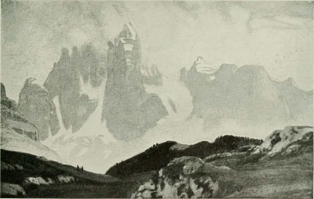 An illustration from Studio international, 1893, leaf 308