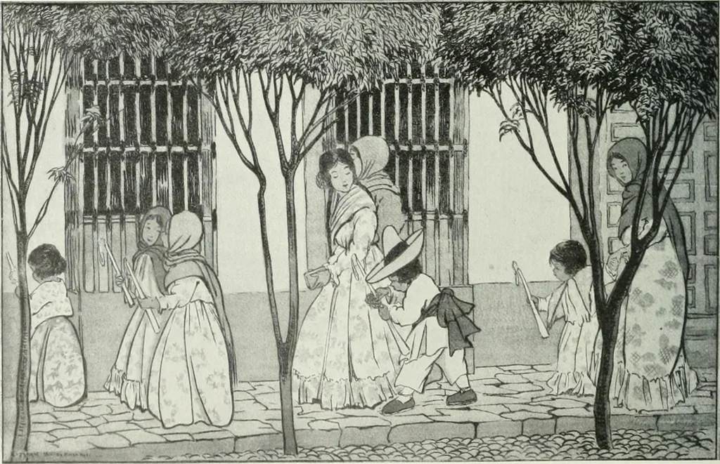 An illustration from Studio international, 1893, leaf 31