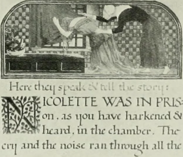 An illustration from Studio international, 1893, leaf 316