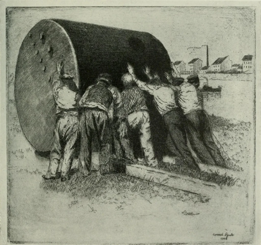 An illustration from Studio international, 1893, leaf 326