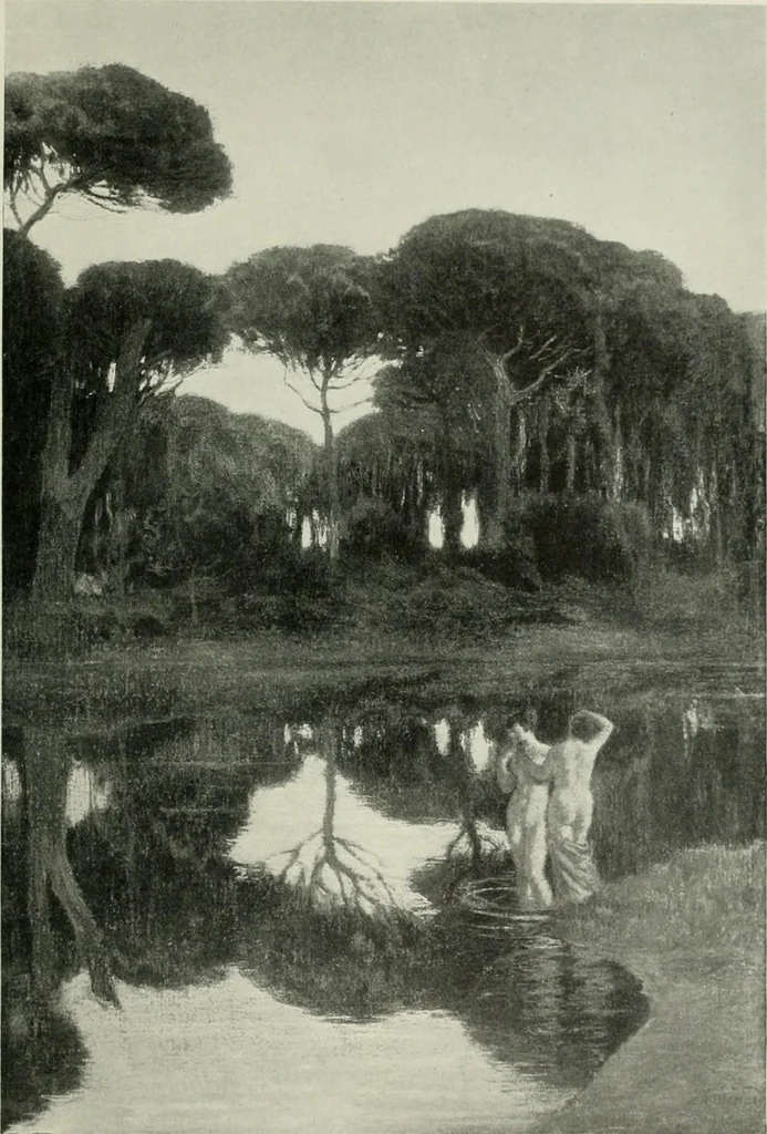 An illustration from Studio international, 1893, leaf 334