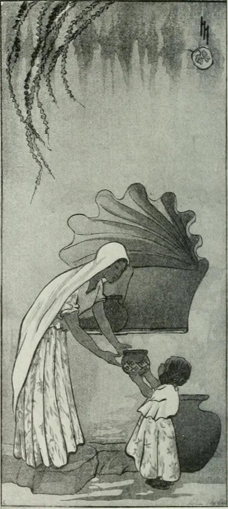 An illustration from Studio international, 1893, leaf 35