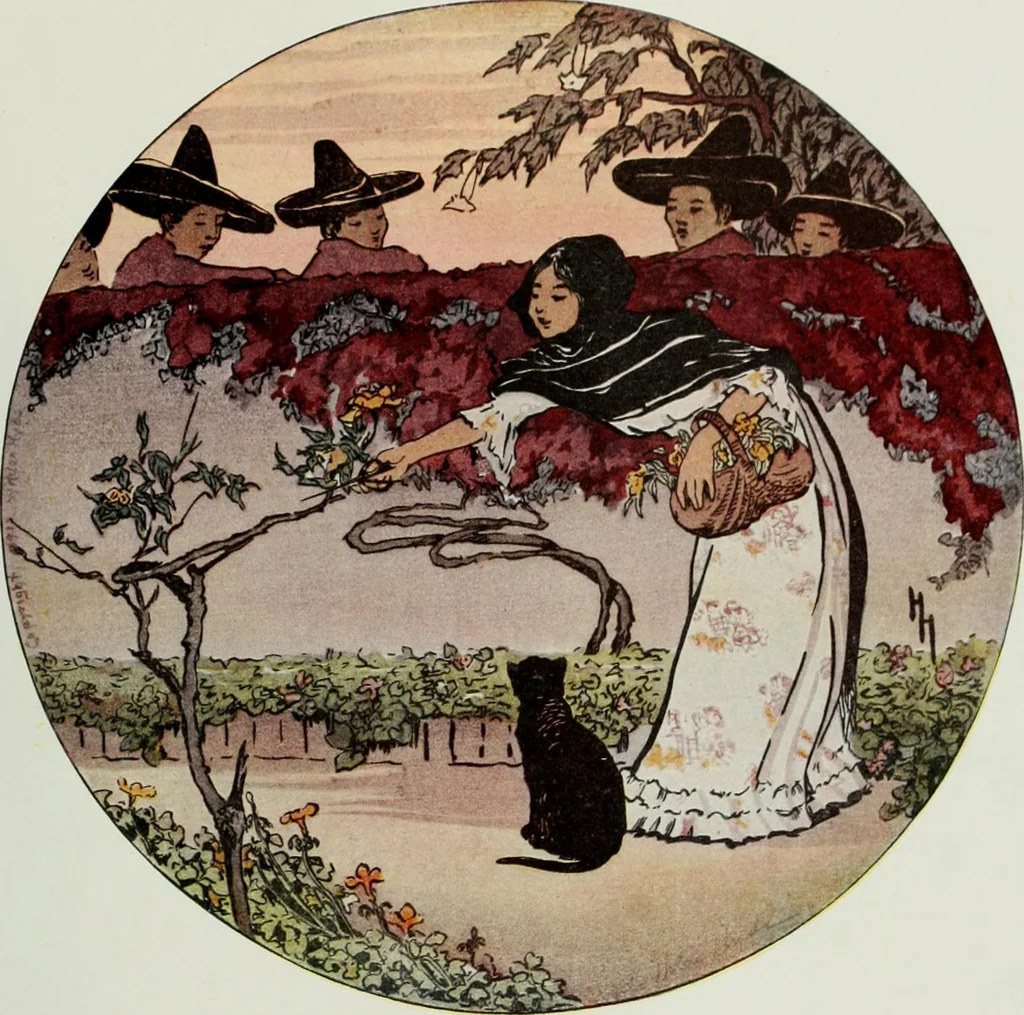 An illustration from Studio international, 1893, leaf 36