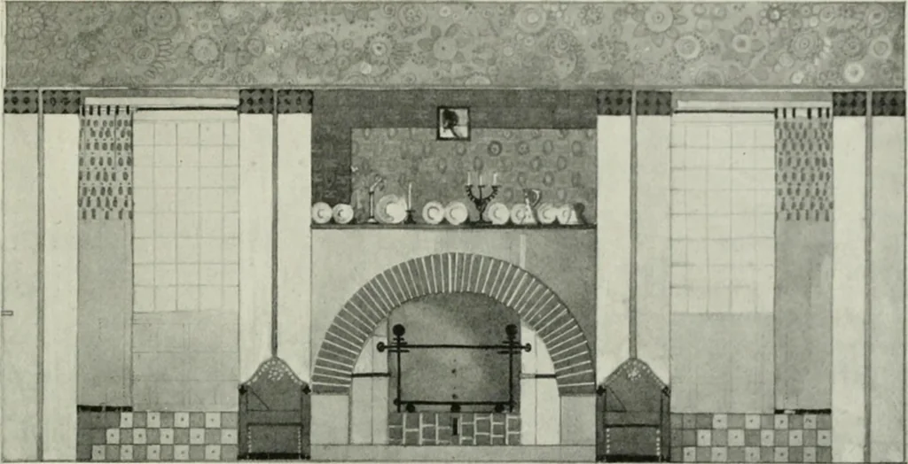 An illustration from Studio international, 1893, leaf 42