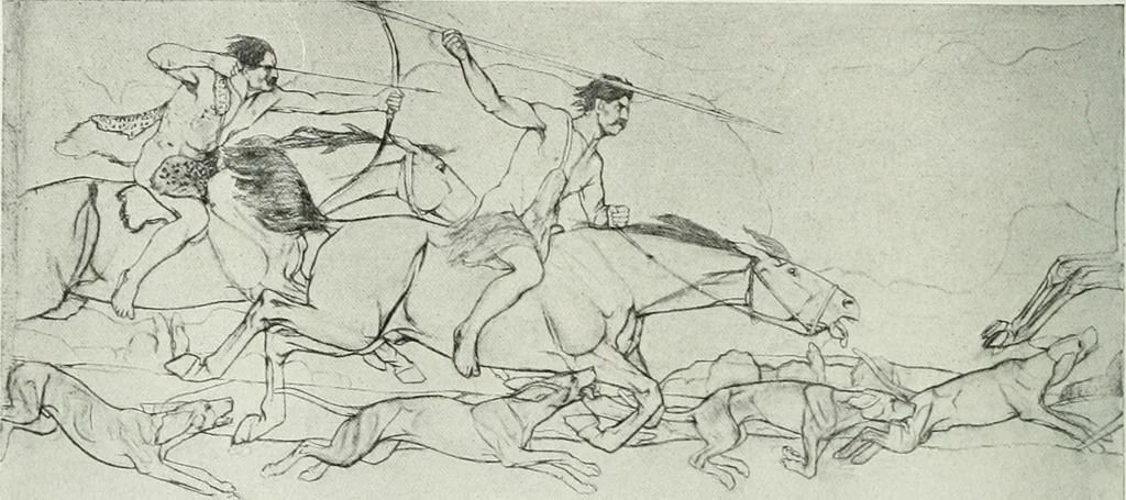 An illustration from Studio international, 1893, leaf 43