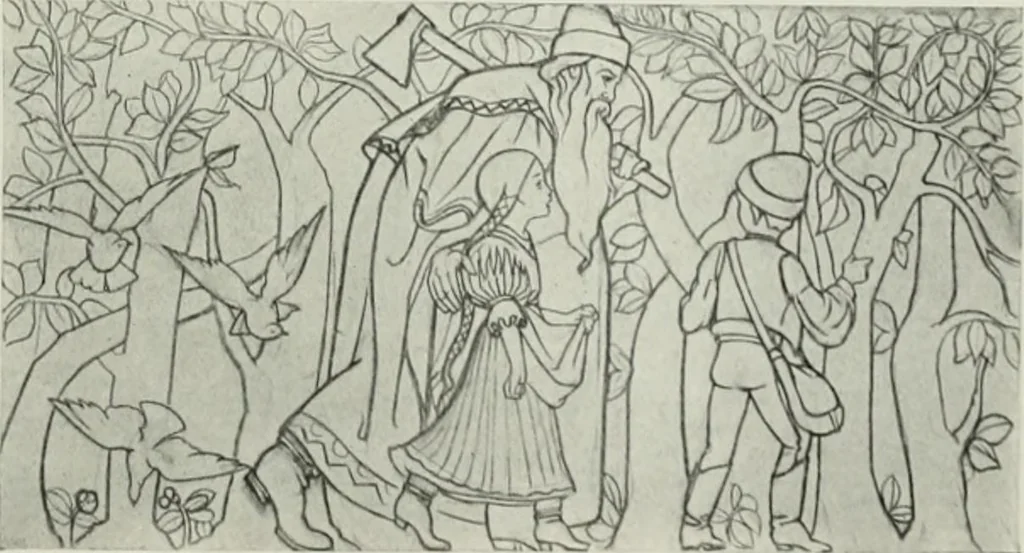 An illustration from Studio international, 1893, leaf 44
