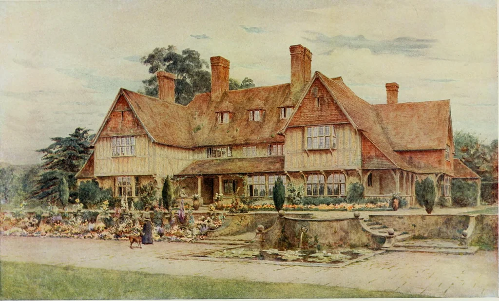 An illustration from Studio international, 1893, leaf 60