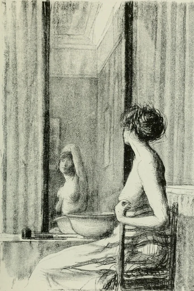 An illustration from Studio international, 1893, leaf 64