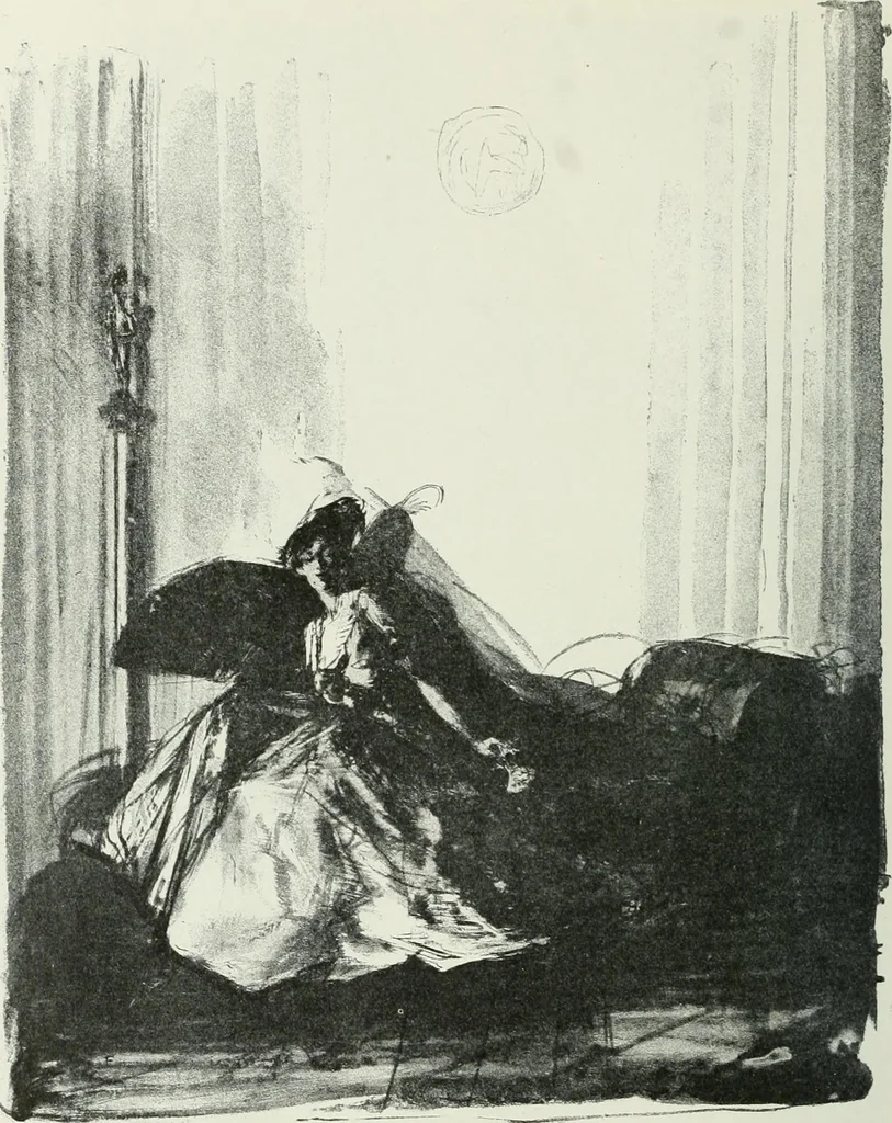 An illustration from Studio international, 1893, leaf 65