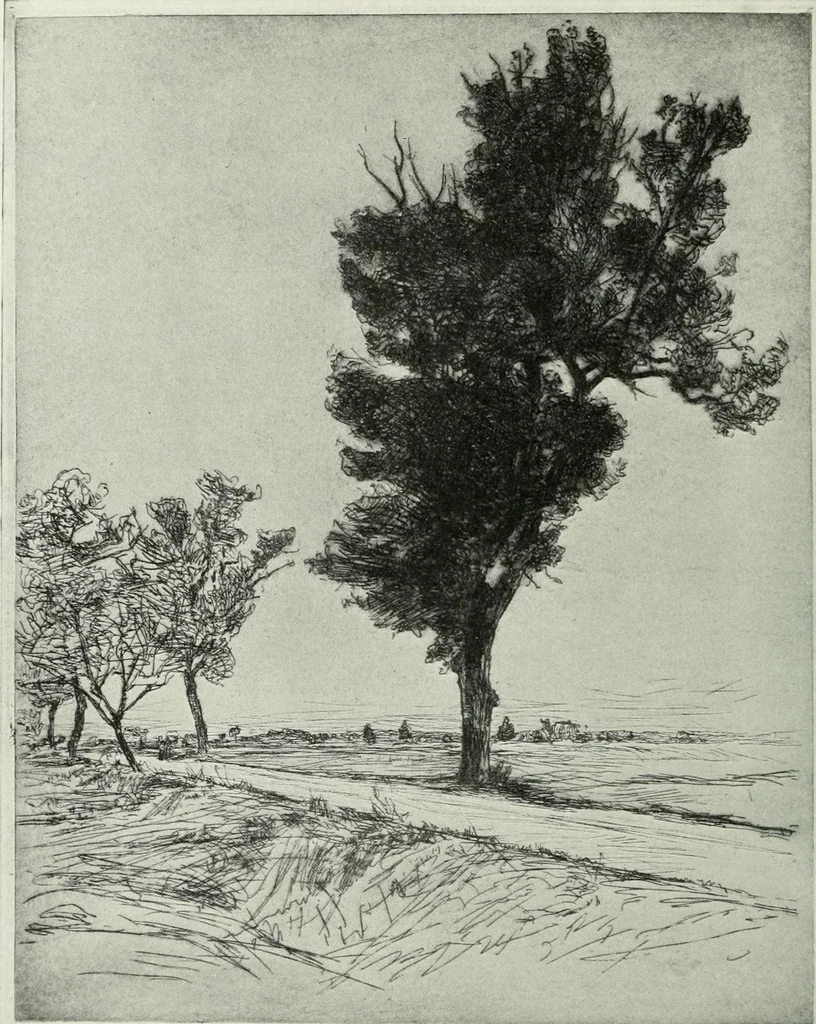 An illustration from Studio international, 1893, leaf 71