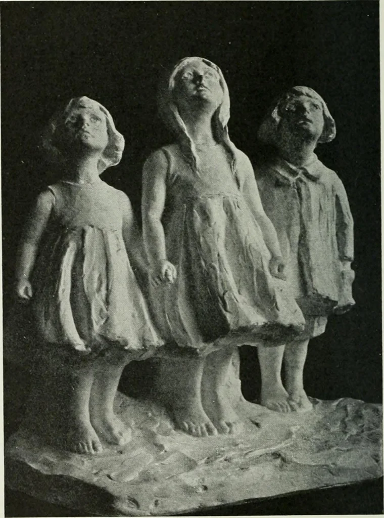 An illustration from Studio international, 1893, leaf 77