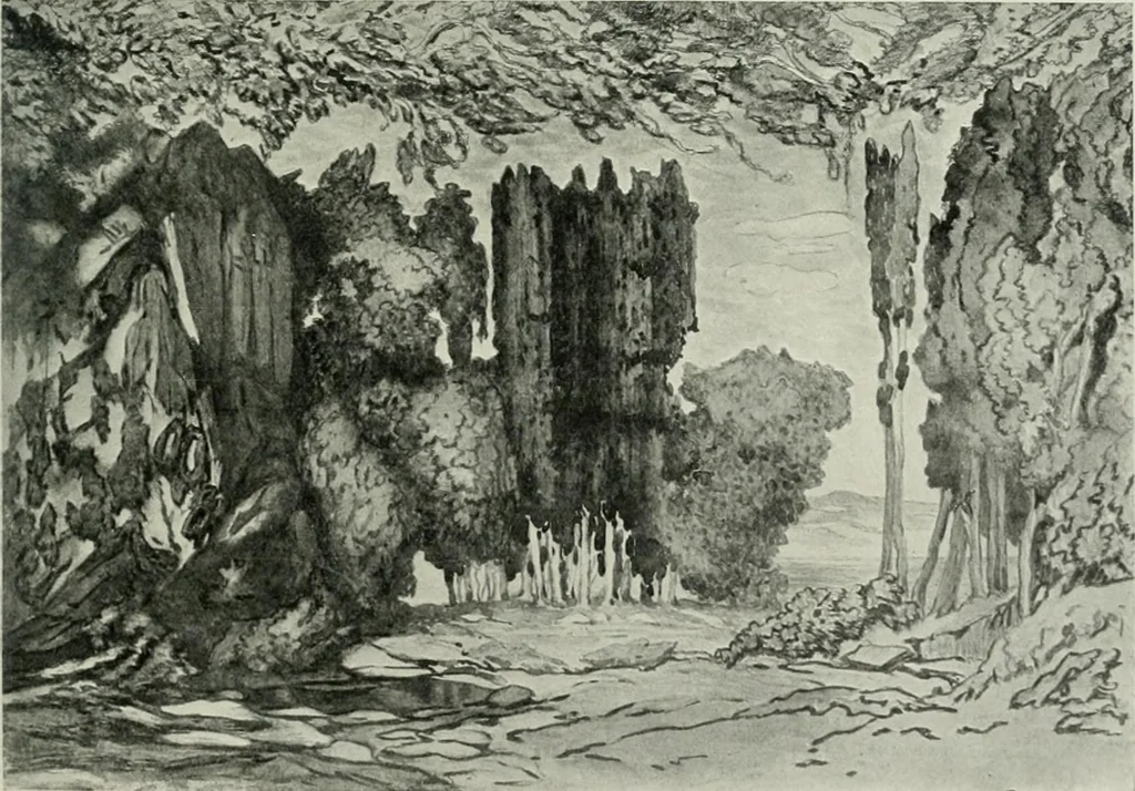 An illustration from Studio international, 1893, leaf 8