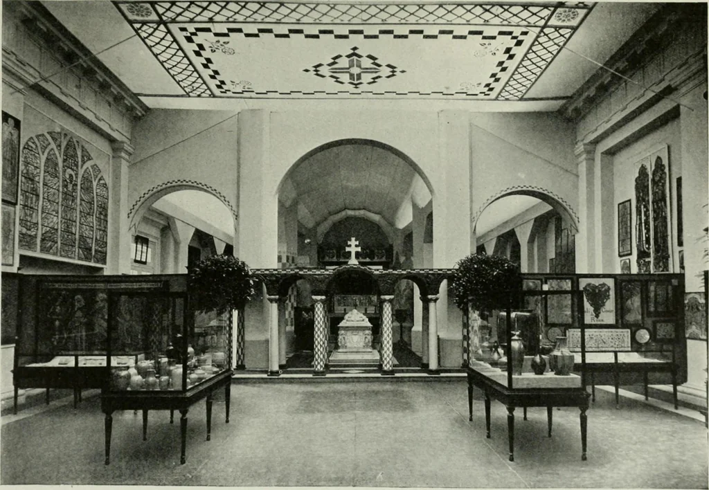 An illustration from Studio international, 1893, leaf 84