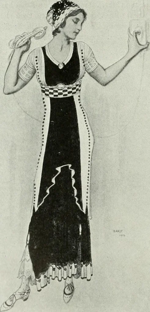 An illustration from Studio international, 1893, leaf 9