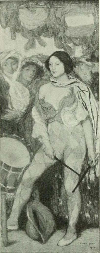 An illustration from Studio international, 1893, leaf 100