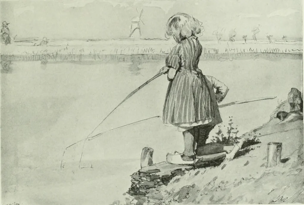 An illustration from Studio international, 1893, leaf 104