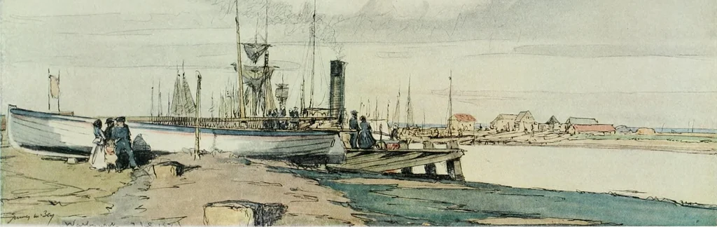 An illustration from Studio international, 1893, leaf 108
