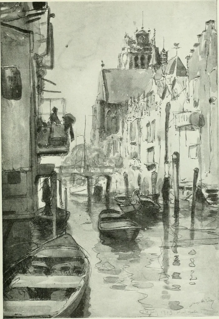 An illustration from Studio international, 1893, leaf 110