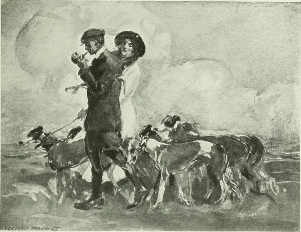 An illustration from Studio international, 1893, leaf 116
