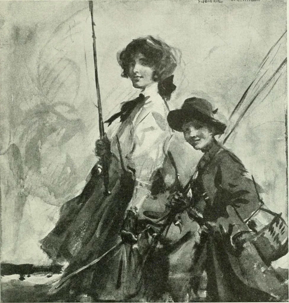 An illustration from Studio international, 1893, leaf 120