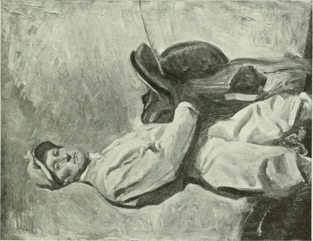 An illustration from Studio international, 1893, leaf 124