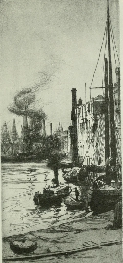 An illustration from Studio international, 1893, leaf 132