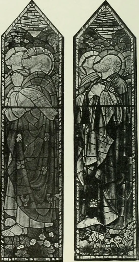 An illustration from Studio international, 1893, leaf 135