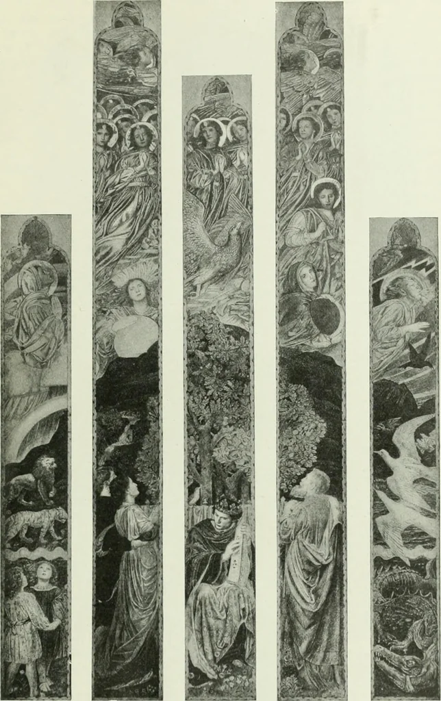An illustration from Studio international, 1893, leaf 136