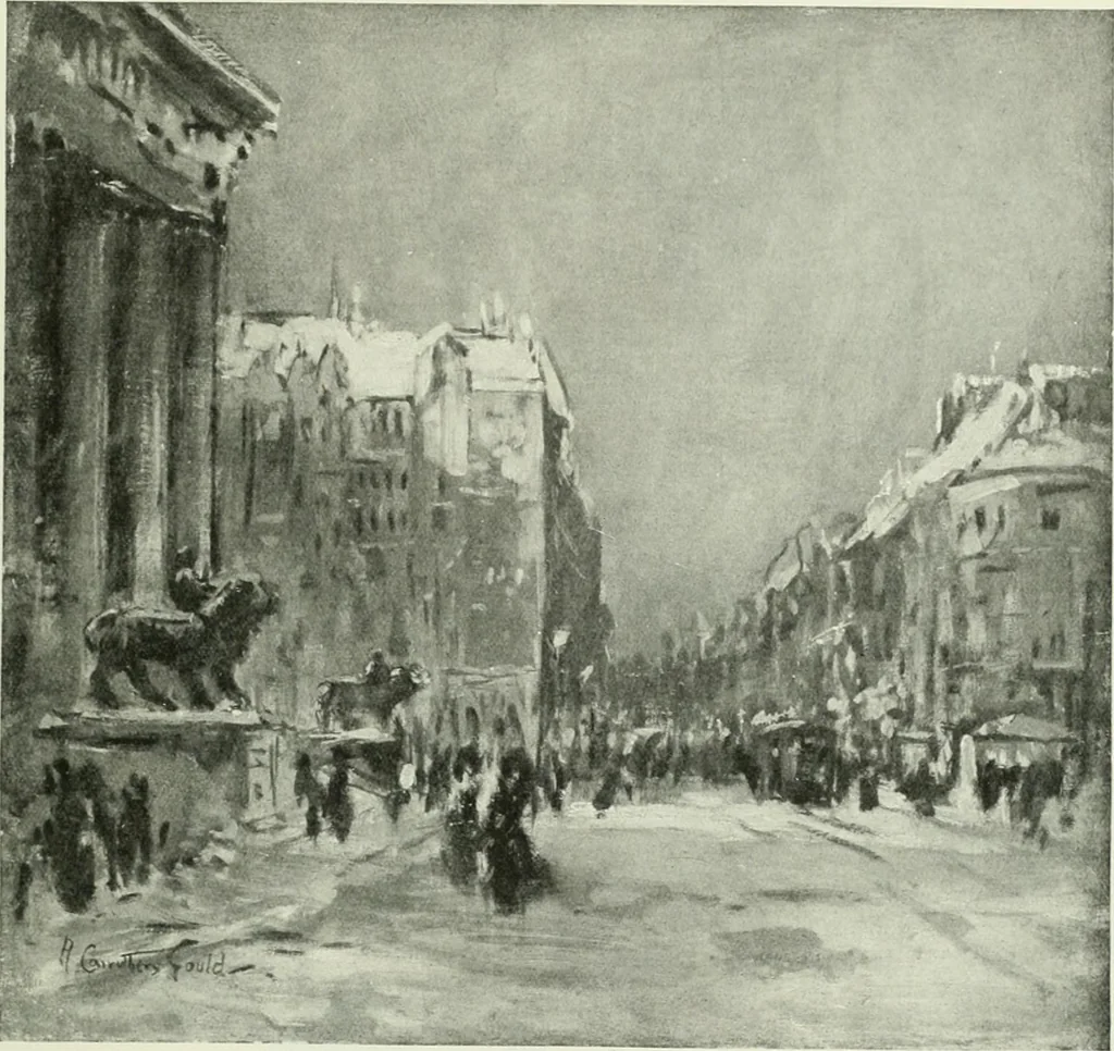 An illustration from Studio international, 1893, leaf 148