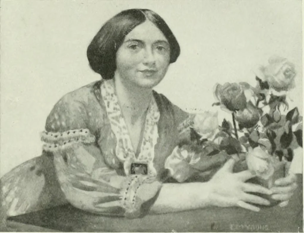 An illustration from Studio international, 1893, leaf 150
